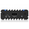 ICY BOX IB-1824ML-C31 SSD enclosure Black M.2