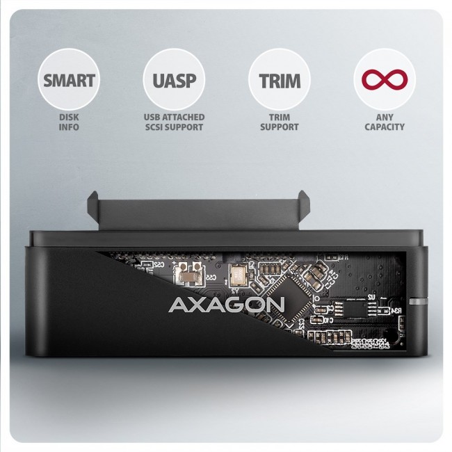 Axagon ADSA-FPX USB-C 10Gbps FAST PORT X adapter for 2.5