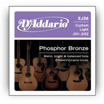 D'Addario EJ26 - acoustic guitar strings (11 52)