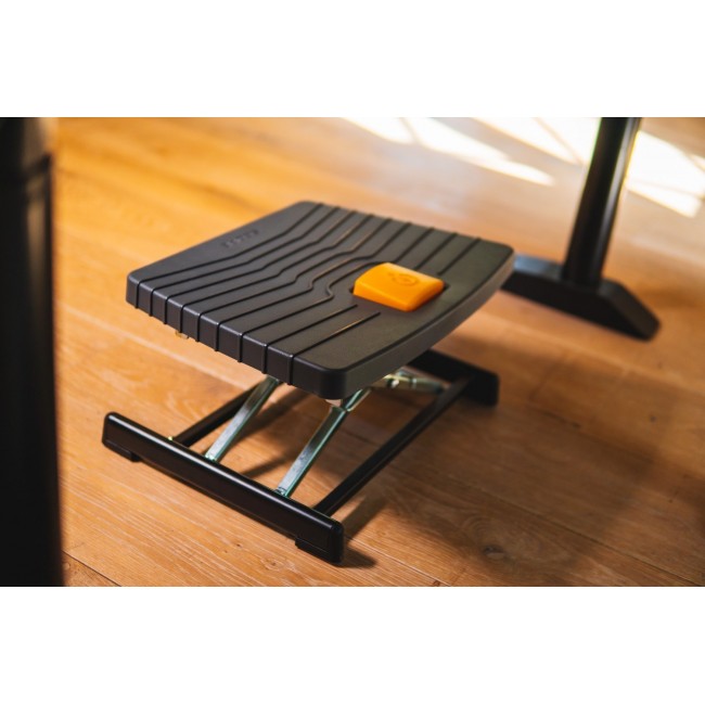 BakkerElkhuizen Pro 952 Footrest Black, Gray, Orange