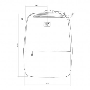 NanoRS Laptop Backpack, 15.6