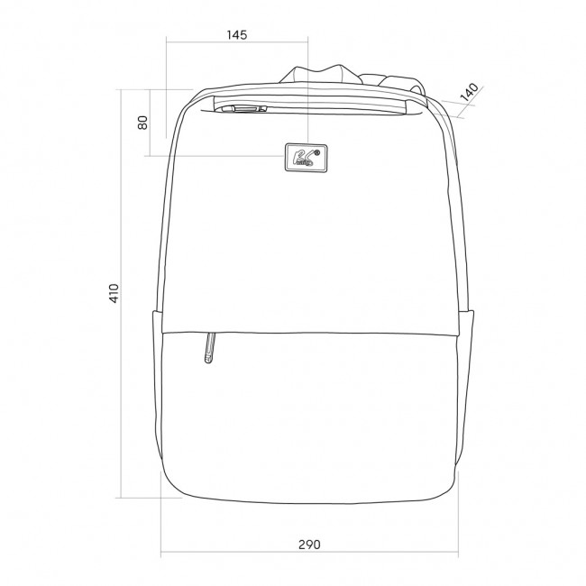 NanoRS Laptop Backpack, 15.6