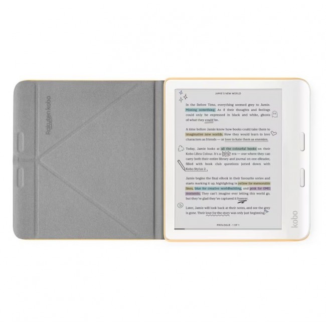 Etui Kobo Libra Colour SleepCover Case Butter Yellow Etui Kobo Libra Colour SleepCover Case Butter Yellow