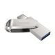SanDisk Ultra Dual Drive Luxe USB flash drive 32 GB USB Type-A / USB Type-C 3.2 Gen 1 (3.1 Gen 1) Stainless steel SanDisk Ultra Dual Drive Luxe USB flash drive 32 GB USB Type-A / USB Type-C 3.2 Gen 1 (3.1 Gen 1) Stainless steel