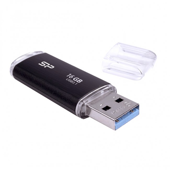 SILICON POWER Blaze B02 Pendrive USB flash drive 16 GB USB Type-A 3.2 Gen 1 (SP016GBUF3B02V1K) Black SILICON POWER Blaze B02 Pendrive USB flash drive 16 GB USB Type-A 3.2 Gen 1 (SP016GBUF3B02V1K) Black