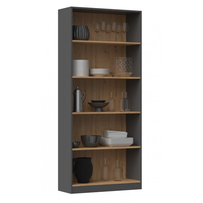 Topeshop R80 ANT/ART office bookcase