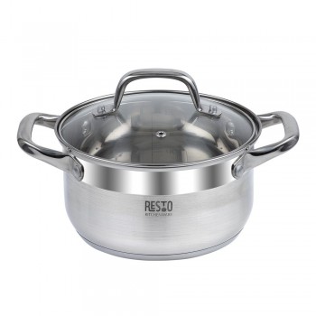 Resto Kitchenware Libra 2.6 L Round Stainless steel