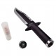Rambo II Cinema Classic 400 mm knife with leather scabbard Rambo II Cinema Classic 400 mm knife with leather scabbard