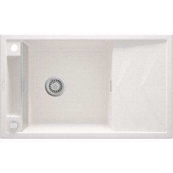 1-bowl magnetic granite sink with drainer