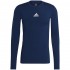 adidas Compression Long Sleeve Tee Men's T-Shirt navy blue GU7338 S