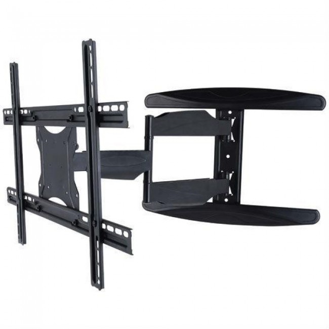 Techly 40-65 Ultra Slim Full Motion LCD TV Wall Mount Bracket Black