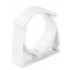 Lockable bracket for wiring pipes WHITE WEU-25 (PACK of 100pcs)