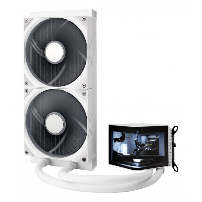 TRYX PANORAMA 280 Processor Liquid cooling kit 14 cm White 1 pc(s) TRYX PANORAMA 280 Processor Liquid cooling kit 14 cm White 1 pc(s)
