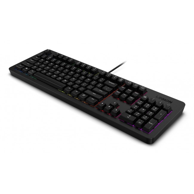 Lenovo GX31N91913 keyboard Mouse included Gaming USB US English Black Lenovo GX31N91913 keyboard Mouse included Gaming USB US English Black