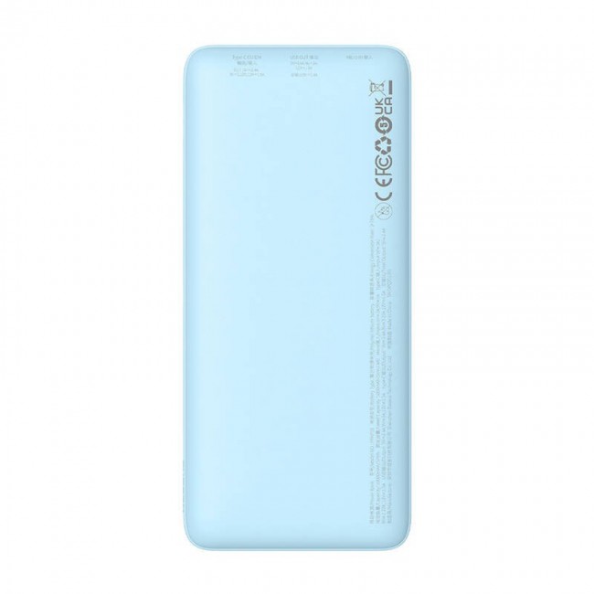 Baseus Airpow Lithium polymer power bank 10000 mAh 20 W Blue Baseus Airpow Lithium polymer power bank 10000 mAh 20 W Blue