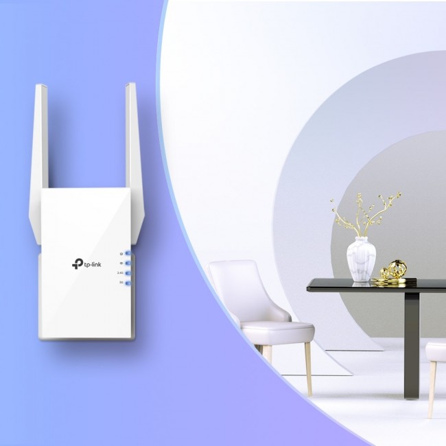 TP-Link RE505X network extender Network transmitter & receiver White 10, 100, 1000 Mbit/s TP-Link RE505X network extender Network transmitter & receiver White 10, 100, 1000 Mbit/s
