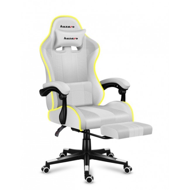 Huzaro FORCE 4.7 PC gaming chair Bucket (cradle) seat White