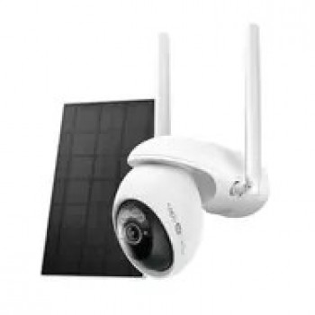 Kit TP-LINK Tapo C665G / Zewnętrzna kamera IP i panel s oneczny / 3848 x 2168 / IP65 / MicroSD / Wi-Fi i LTE