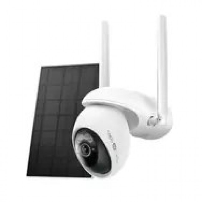 Kit TP-LINK Tapo C665G / Zewnętrzna kamera IP i panel s oneczny / 3848 x 2168 / IP65 / MicroSD / Wi-Fi i LTE