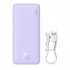Baseus Airpow - 20,000 mAh 20W power bank (purple)