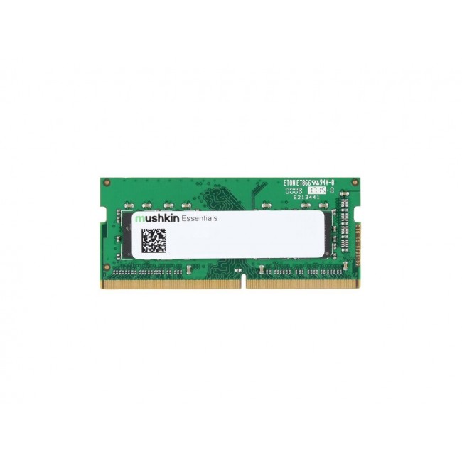 Mushkin Essentials memory module 16 GB 1 x 16 GB DDR4 260-pin SO-DIMM Mushkin Essentials memory module 16 GB 1 x 16 GB DDR4 260-pin SO-DIMM
