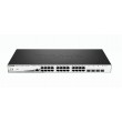 D-Link DGS-1210-28MP/E Switch 28-port Gigabit Ethernet PoE managed network connection D-Link DGS-1210-28MP/E Switch 28-port Gigabit Ethernet PoE managed network connection