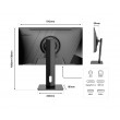 JAPANNEXT JN-IPS2380UHDR-C65W-HSP computer monitor 60.5 cm (23.8