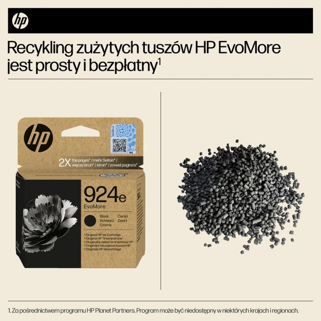 HP 924e EvoMore Black Original Ink Cartridge HP 924e EvoMore Black Original Ink Cartridge
