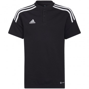 adidas Condivo 22 Polo T-Shirt Black H44110 152cm