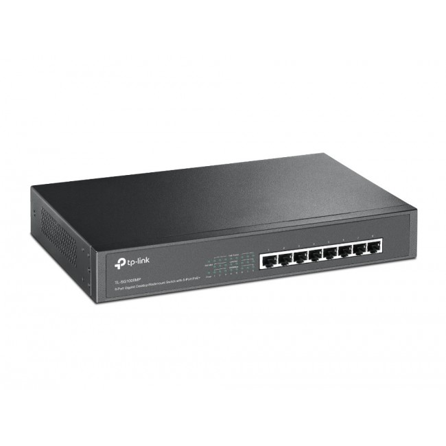 TP-Link TL-SG1008MP network switch Unmanaged Gigabit Ethernet (10/100/1000) Power over Ethernet (PoE) Black