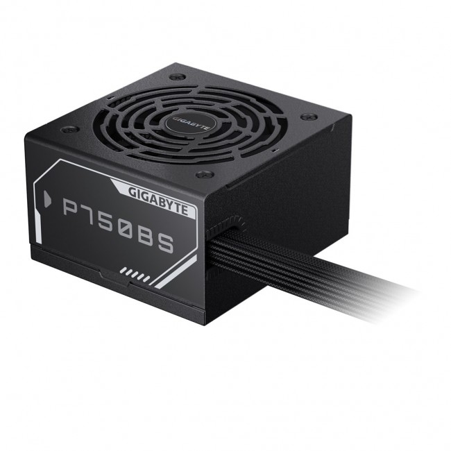 GIGABYTE P750BS Power Supply - PCIe 5.0, 80 PLUS Bronze, Fully Modular Design, 120mm Fan, ATX compatible, EU Plug