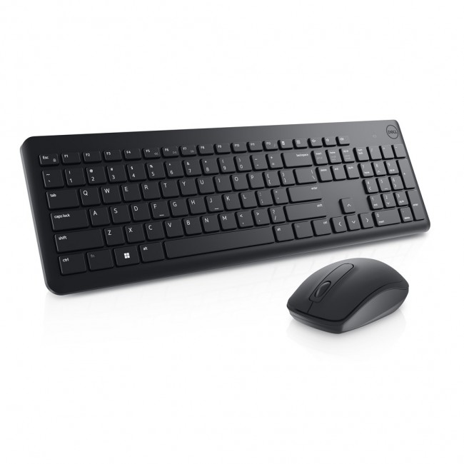 DELL KM3322W keyboard Mouse included Office RF Wireless Ukrainian Black