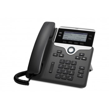 Cisco IP Business Phone 7841, 3.5-inch Greyscale Display, Class 1 PoE, Supports 4 Lines, 1-Year Limited Hardware Warranty (CP-7841-K9 )