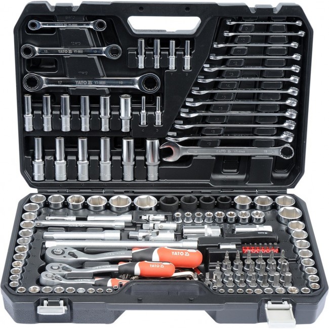 Yato YT-38811 socket wrench Socket wrench set 150 pc(s) Yato YT-38811 socket wrench Socket wrench set 150 pc(s)
