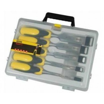 Dynagrip chisel set of 5 pcs ( 6, 10, 15, 20, 25 ) - case