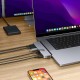 HYPER DUO PRO 7-in-2 USB-C Hub USB Type-C 104 Mbit/s Grey HYPER DUO PRO 7-in-2 USB-C Hub USB Type-C 104 Mbit/s Grey