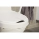 Toilet seat elevation cap with flap Etac HI-Loo 10 cm