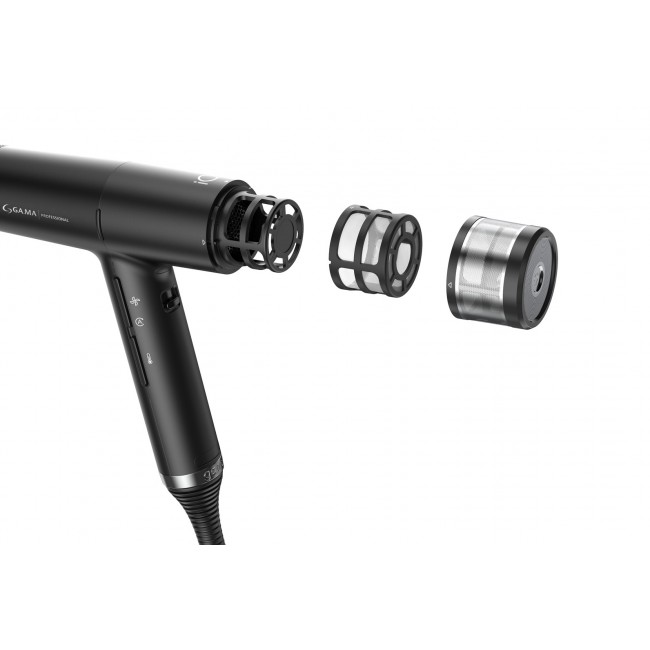 GA.MA PH6080.BK IQ3 Perfetto hair dryer 1600 W Black
