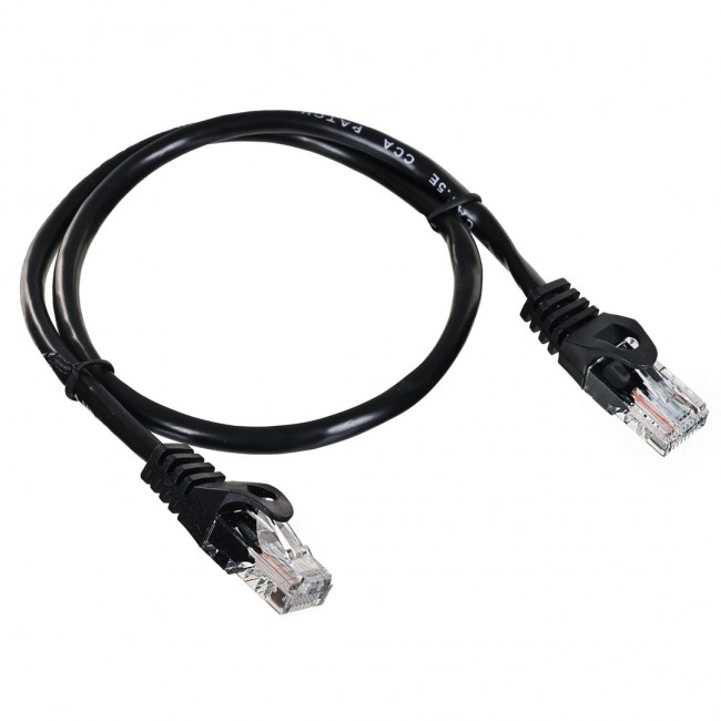 Lanberg PCU5-20CC-0050-BK networking cable Black 0.5 m Cat5e U/UTP (UTP) Lanberg PCU5-20CC-0050-BK networking cable Black 0.5 m Cat5e U/UTP (UTP)