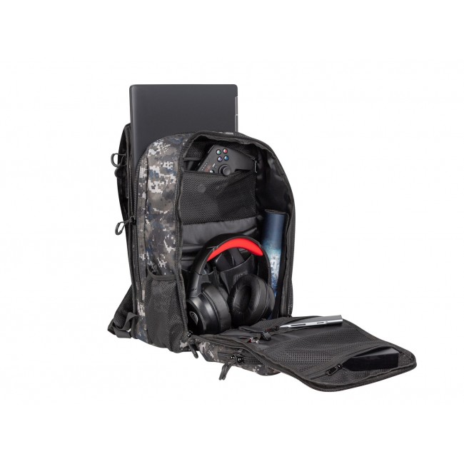 GENESIS PALLAD 450 CAMO LITE LAPTOP BACKPACK 15.6
