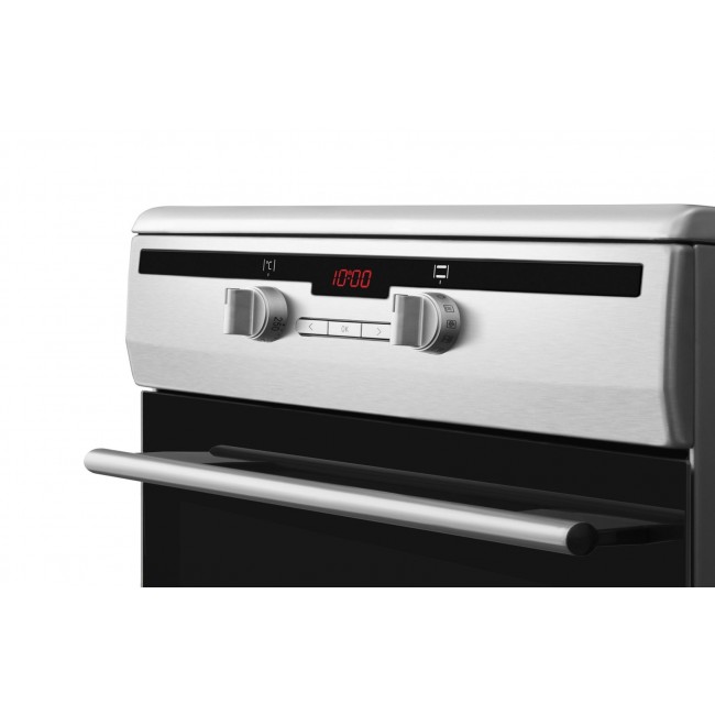 Amica 57IE3.325HTaD(Xx) PIZZA Freestanding induction cooker Black, Stainless steel