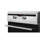 Amica 57IE3.325HTaD(Xx) PIZZA Freestanding induction cooker Black, Stainless steel