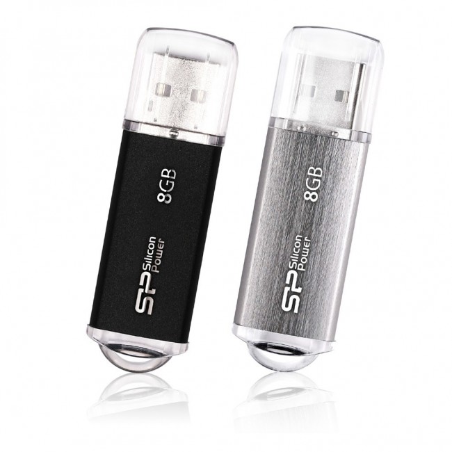 Silicon Power Ultima-II USB flash drive 8 GB USB Type-A 2.0 Black