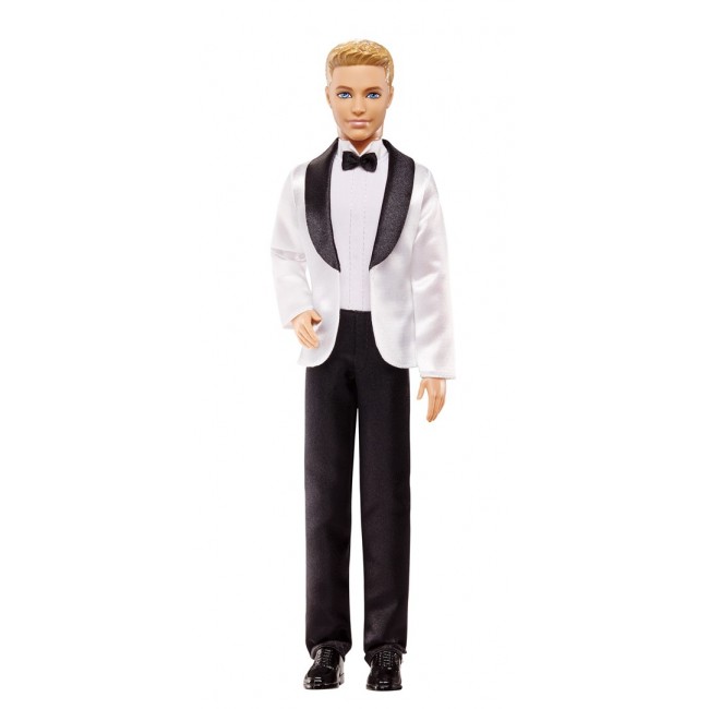 Barbie Wedding Gift Set with 4 Dolls & 5 Accessories, Bridal Party with Bouquets & Cake
