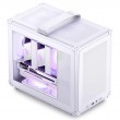 PC case Jonsbo C6 MAX, Mini, Micro-ATX, Tempered Glass - White