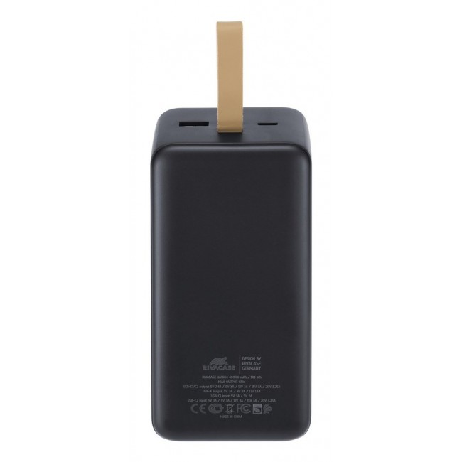 Rivacase VA1084 power bank Lithium Polymer (LiPo) 40000 mAh Black