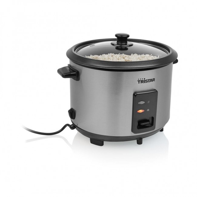 Tristar RK-6148 rice cooker 1.8 L 700 W Black, Silver