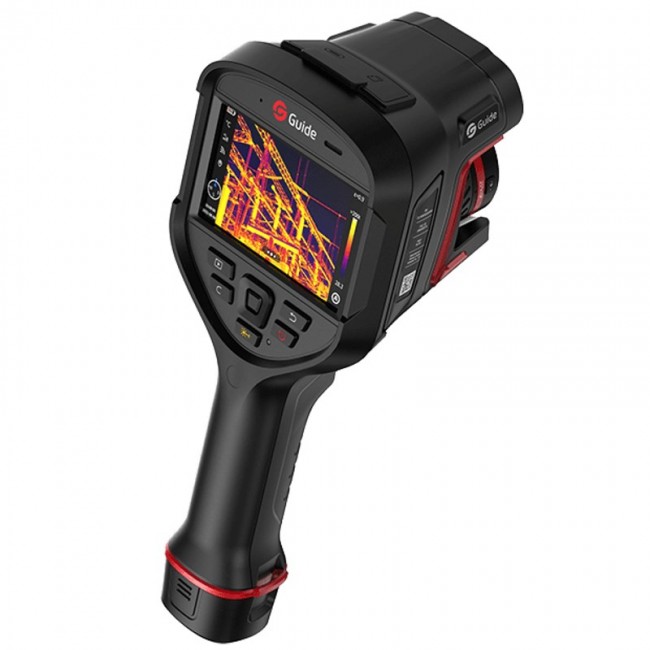 Guide Sensmart H3+ thermal imaging camera Vanadium Oxide Uncooled Focal Plane Arrays Black GPS (satellite) 800 x 480 pixels Built-in display LCD