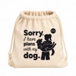 PAKA ZWIERZAKA Cotton bag black