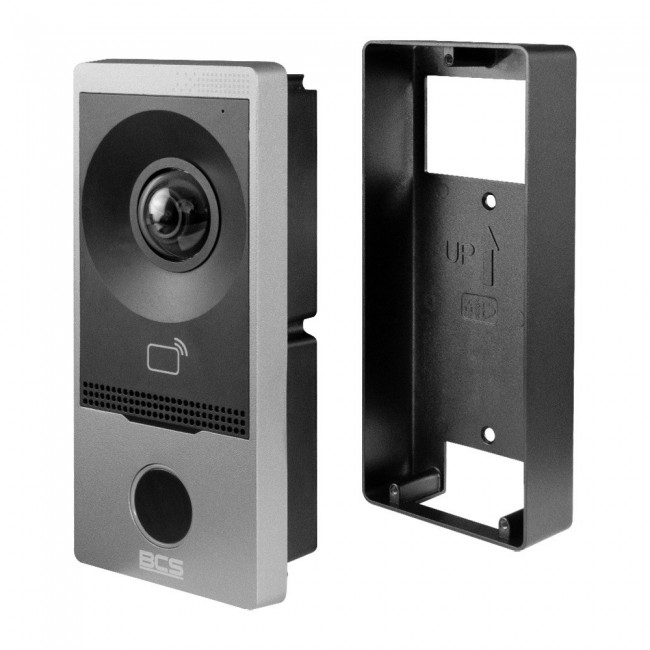BCS BCS-P-PAN1101G video intercom system 2 MP Silver, Black